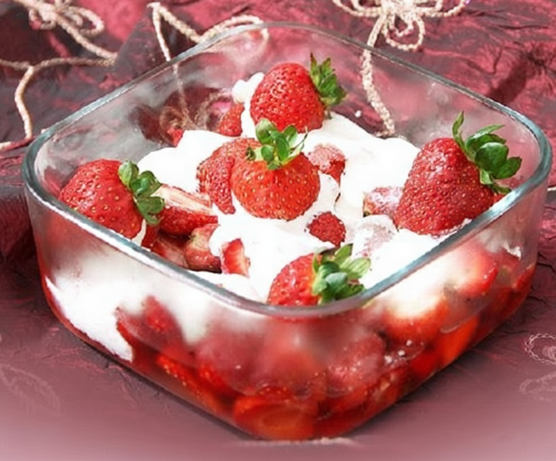 دسر توت فرنگی