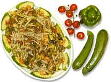 ماکارونی با کدو سبز