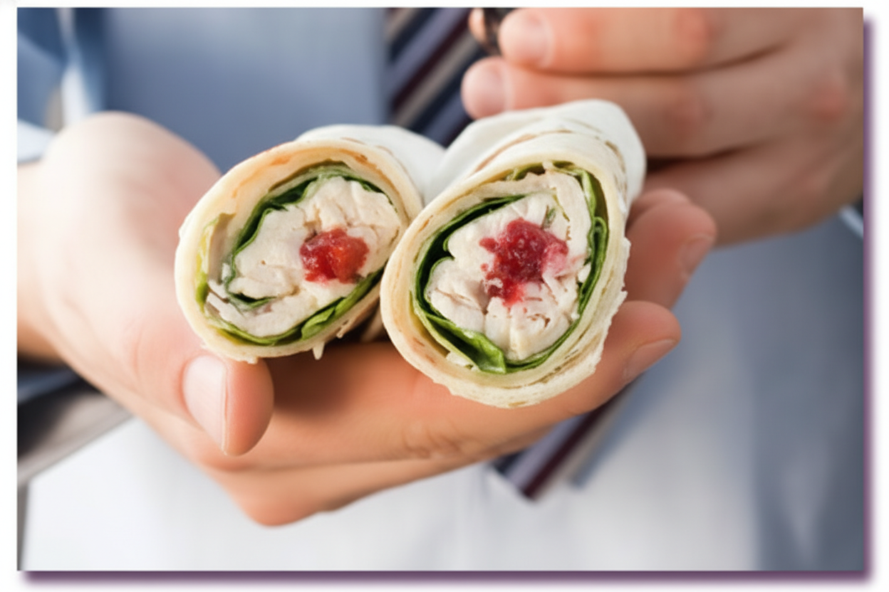 ساندویچ خوشمزه براى مدرسه