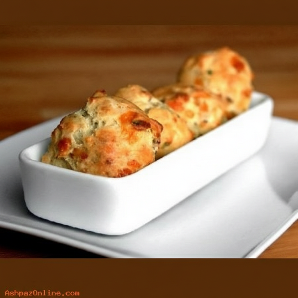 پفک بیکن و پنیر