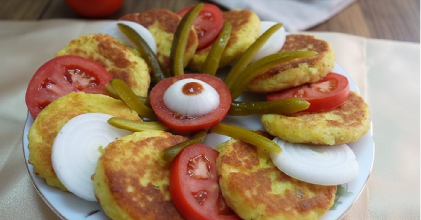 کتلت مرغ و سیب زمینی