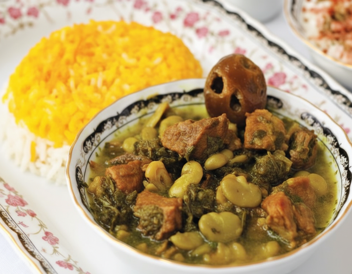 خورش شوید باقالی