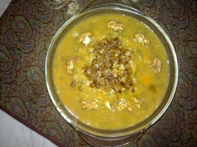 قلیه کدو حلوایی