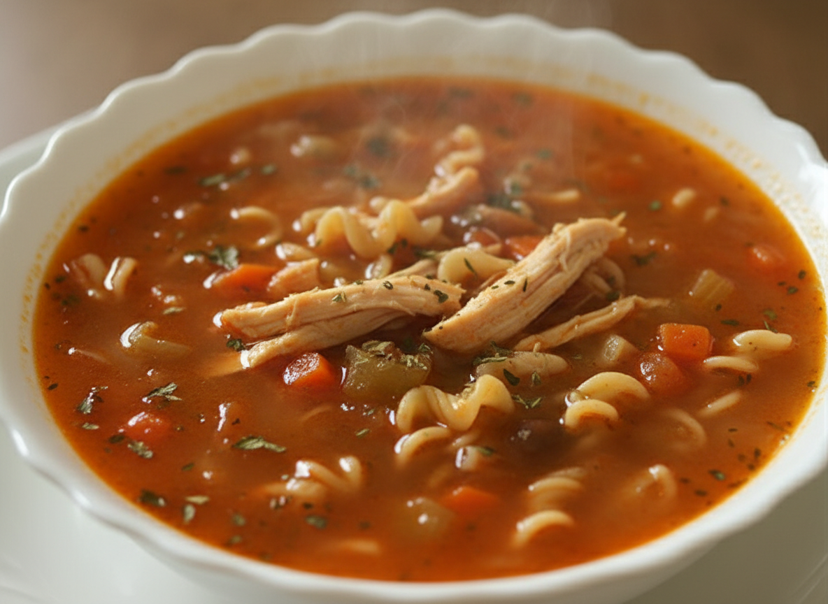 سوپ کلم تند