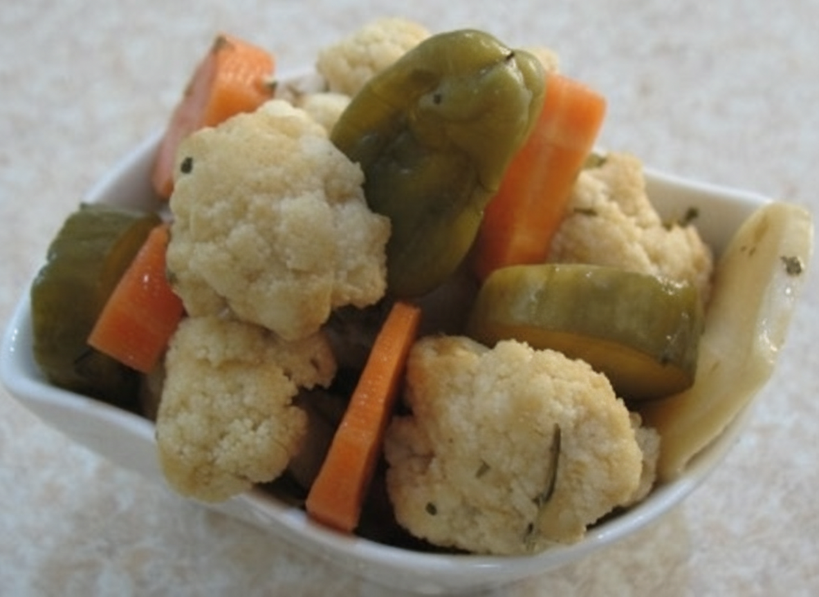 ترشی مخلوط سبزیجات