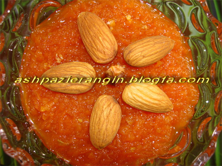 مربای هویج زنجبیلی