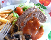 همبرگری خوشمزه