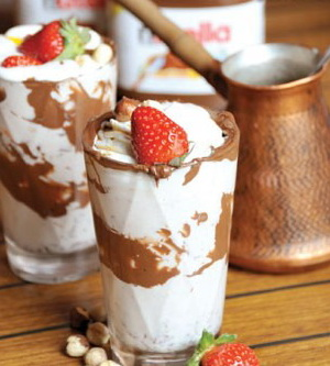 میلک شیک نوتلا