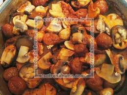 طاس کباب قارچ