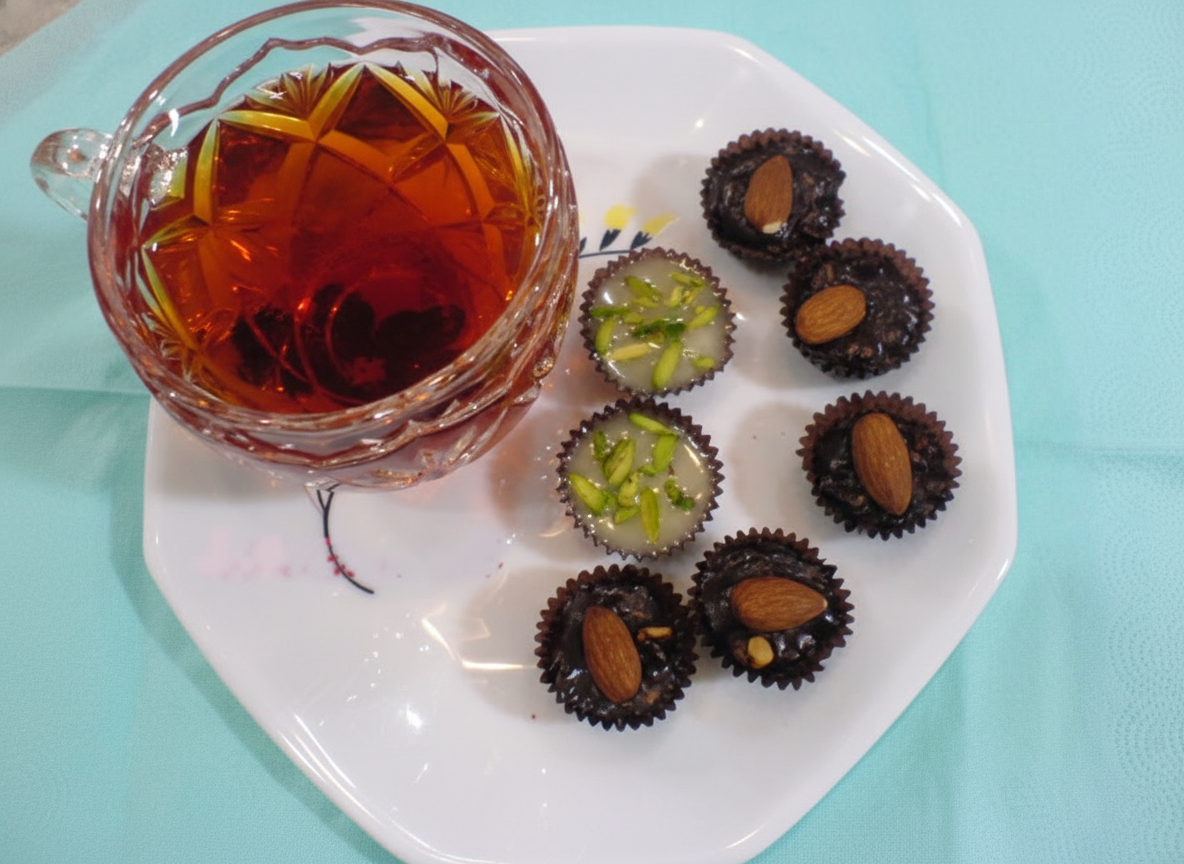 شکلات های مغزدار